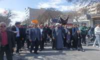 حضور پرشور کارکنان سازمان جهاد کشاورزی اردبیل در راهپیمایی روز جهانی قدس